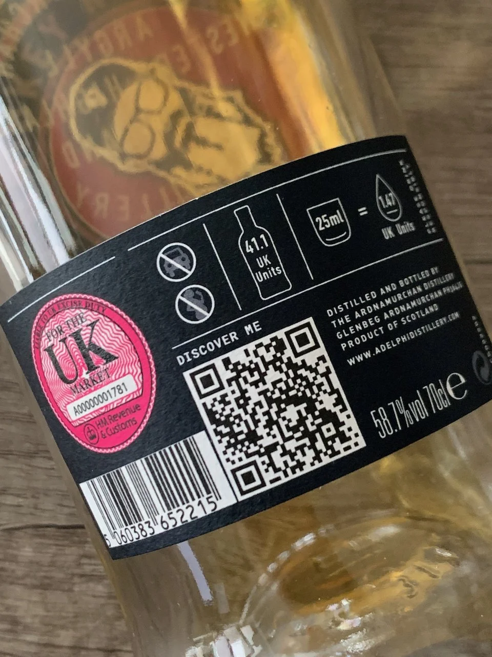 Ardnamurchan 02.22 Cask Strength 1本 Ardnamurchan AD/02.22 Cask Strength — Dramface